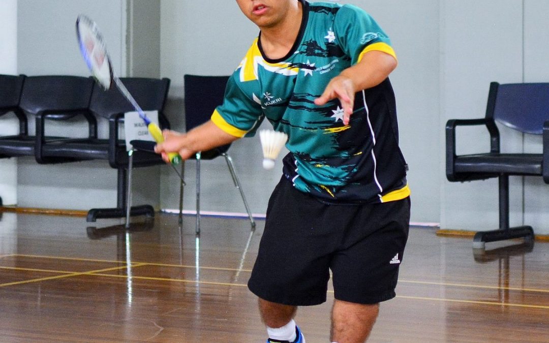 Luke zones in for the para-badminton international in Thailand