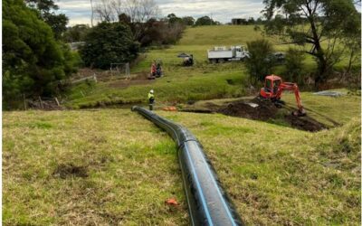 Water mains replaced in Orbost