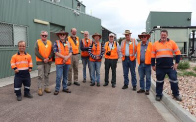 Paynesville Men’s Shed attend water education tour